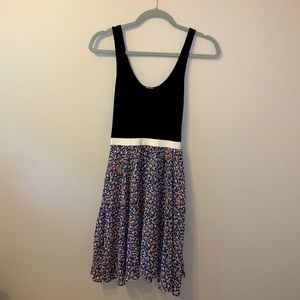 Black Patterned Dress